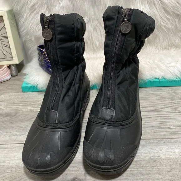 Sorel Shoes Vintage Sorel Waterproof Black Kaufman Size